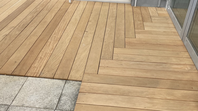 Tropické (garapa) neošetřeno